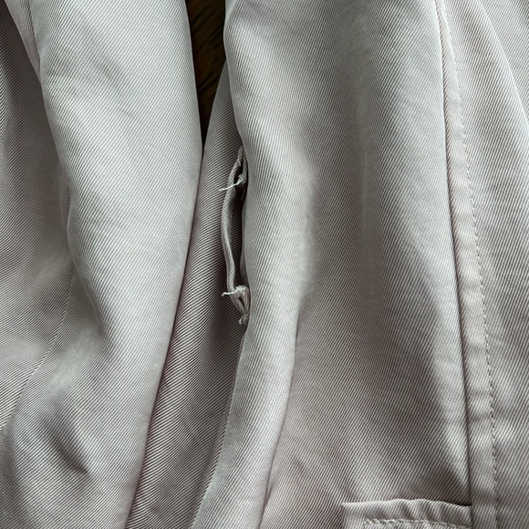 Express Elegant Women's Light Blush Pink Open Long Blazer Coat Size Medium - Picture 4 of 10